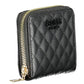 Black Polyurethane Women Wallet