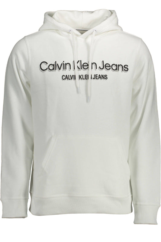 White Cotton Men Sweater