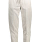 Gray Cotton Men Sports Trousers