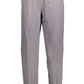 Gray Cotton Men Pants