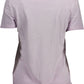 Pink Cotton Women T-Shirt