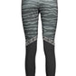 Black Polyester Women Legging