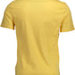 Yellow Cotton Men TShirt