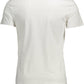 White Cotton Men T-Shirt