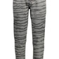 Gray Cotton Men Sport Trouser