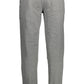 Gray Cotton Men Sport Trouser