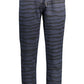 Blue Cotton Men Trouser