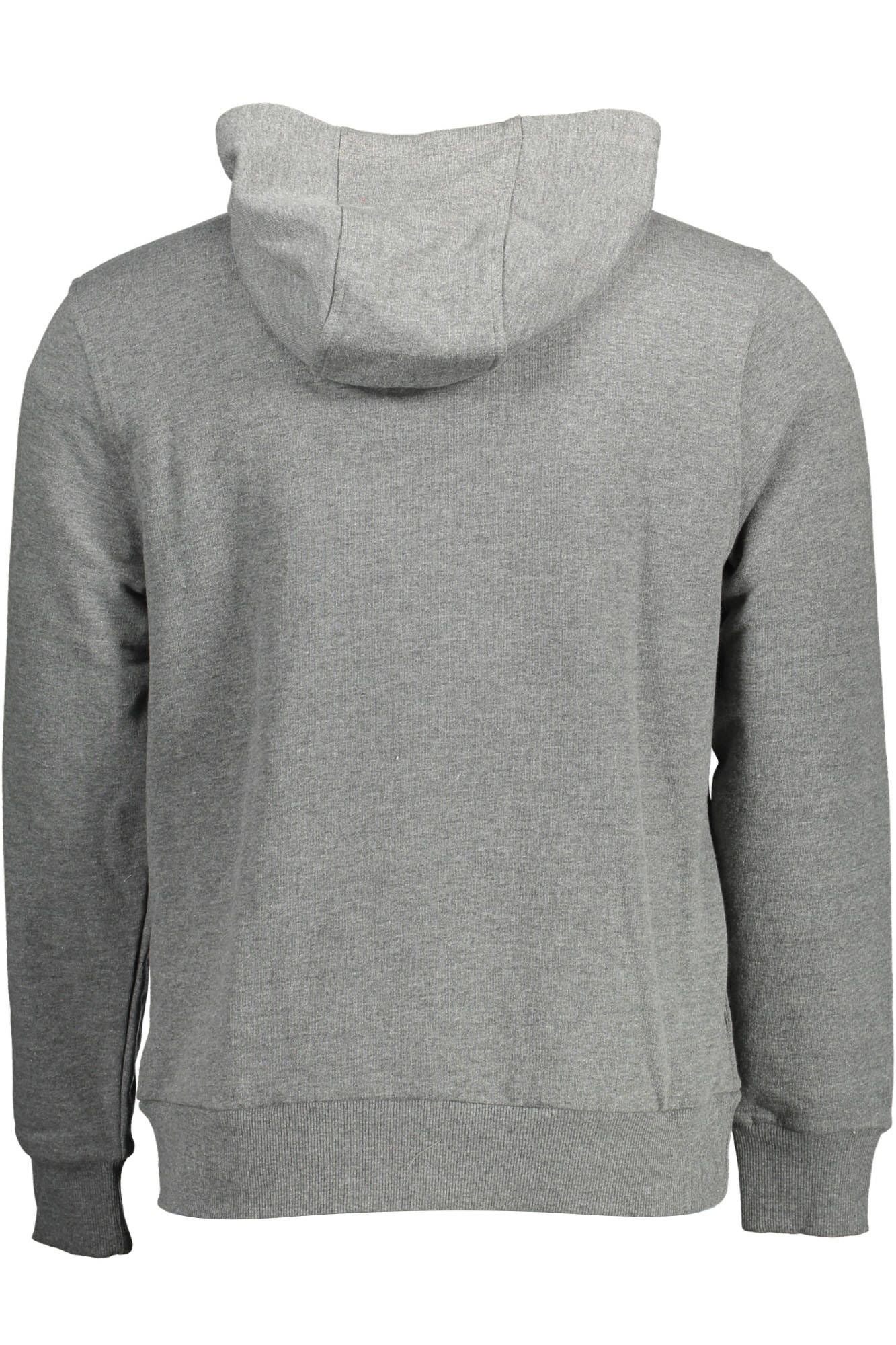 Gray Cotton Men's Sweater