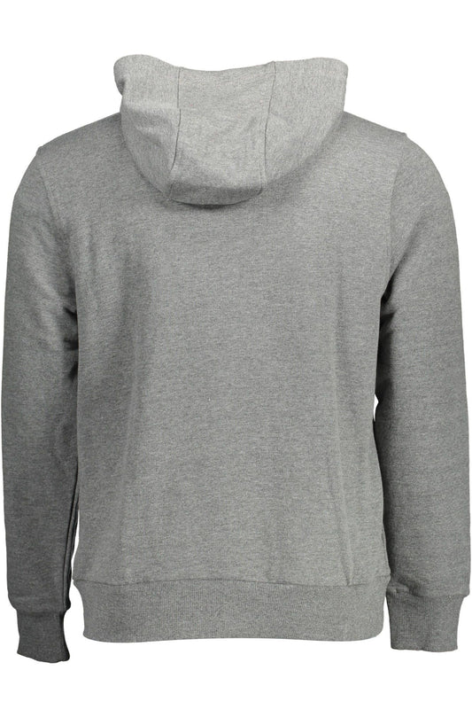 Gray Cotton Men's Sweater