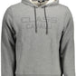Gray Cotton Men's Hooded Sweater