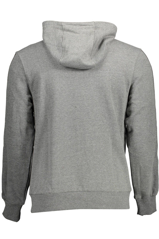 Gray Cotton Men Sweater