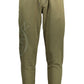 Green Cotton Men Pant