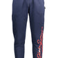 Blue Cotton Men Pants