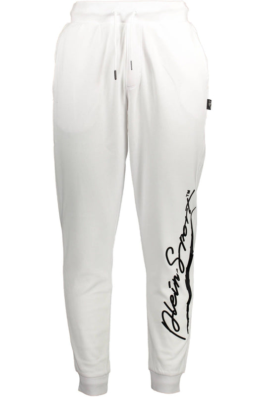 White Cotton Men Pants