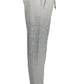 Gray Cotton Men Sports Trouser