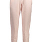 Pink Cotton Women Pants
