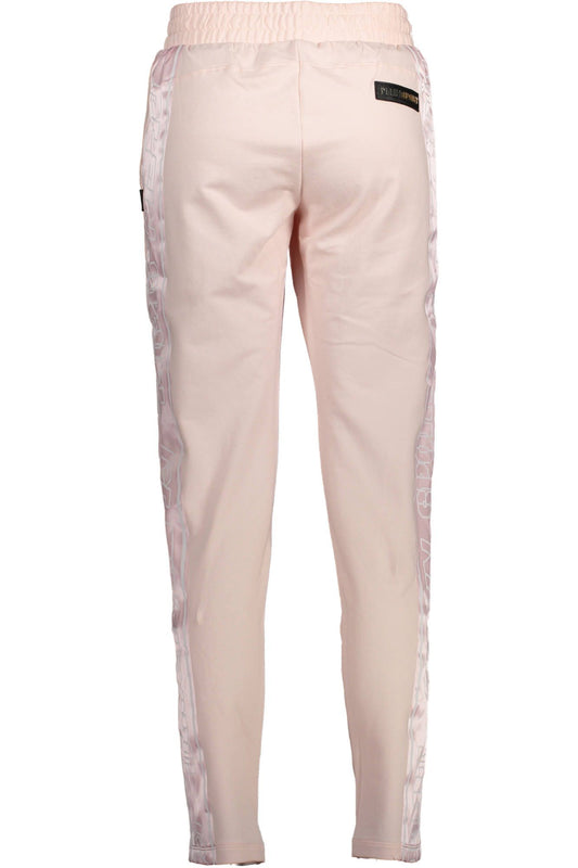 Pink Cotton Women Pants