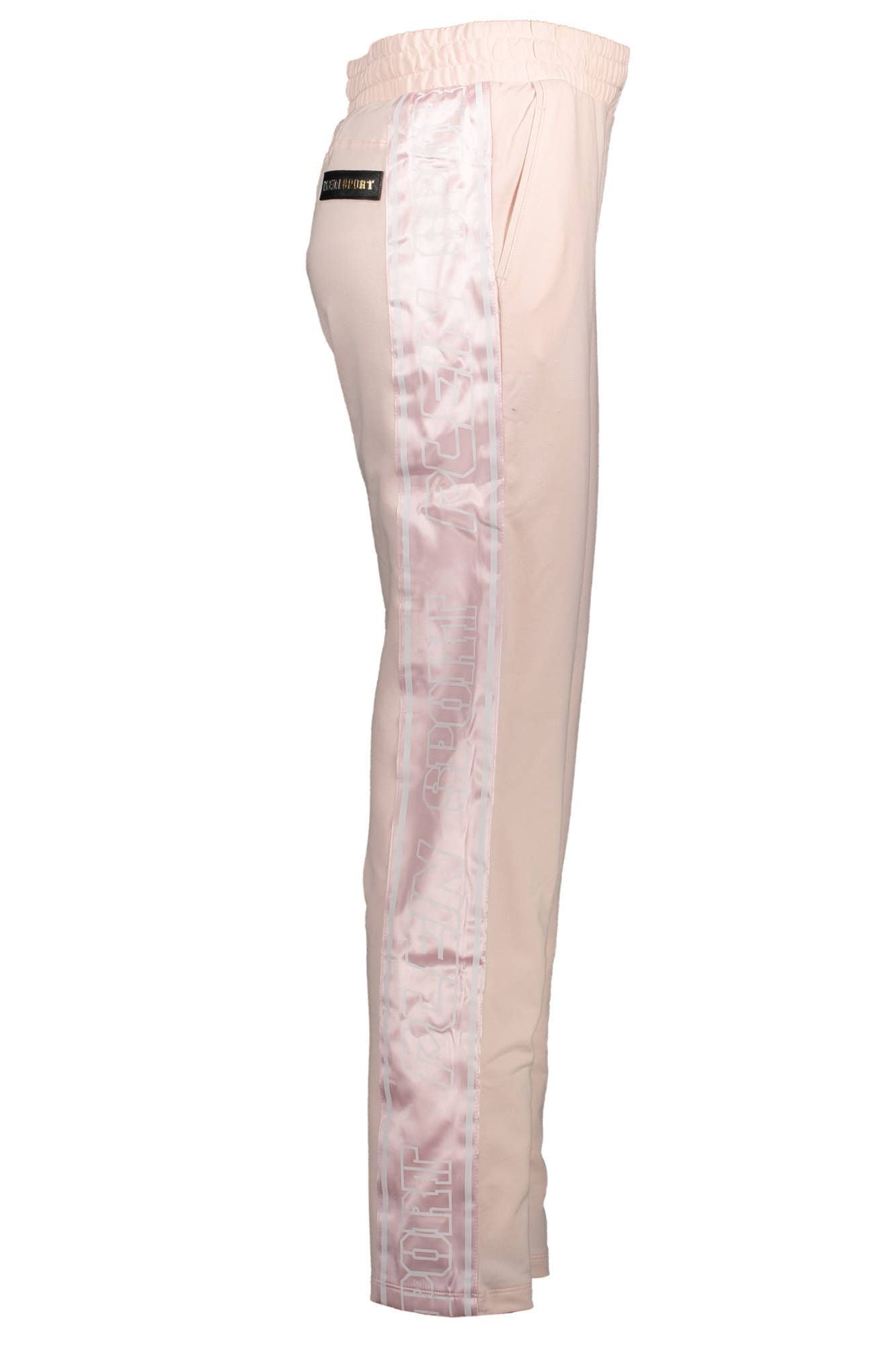 Pink Cotton Women Pants