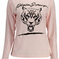 Pink Cotton Women Top