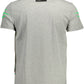 Gray Cotton Men T-Shirt