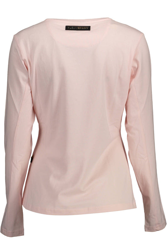 Pink Cotton Women Top