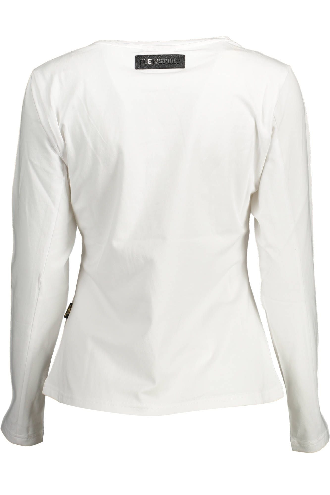 White Cotton Women T-Shirt