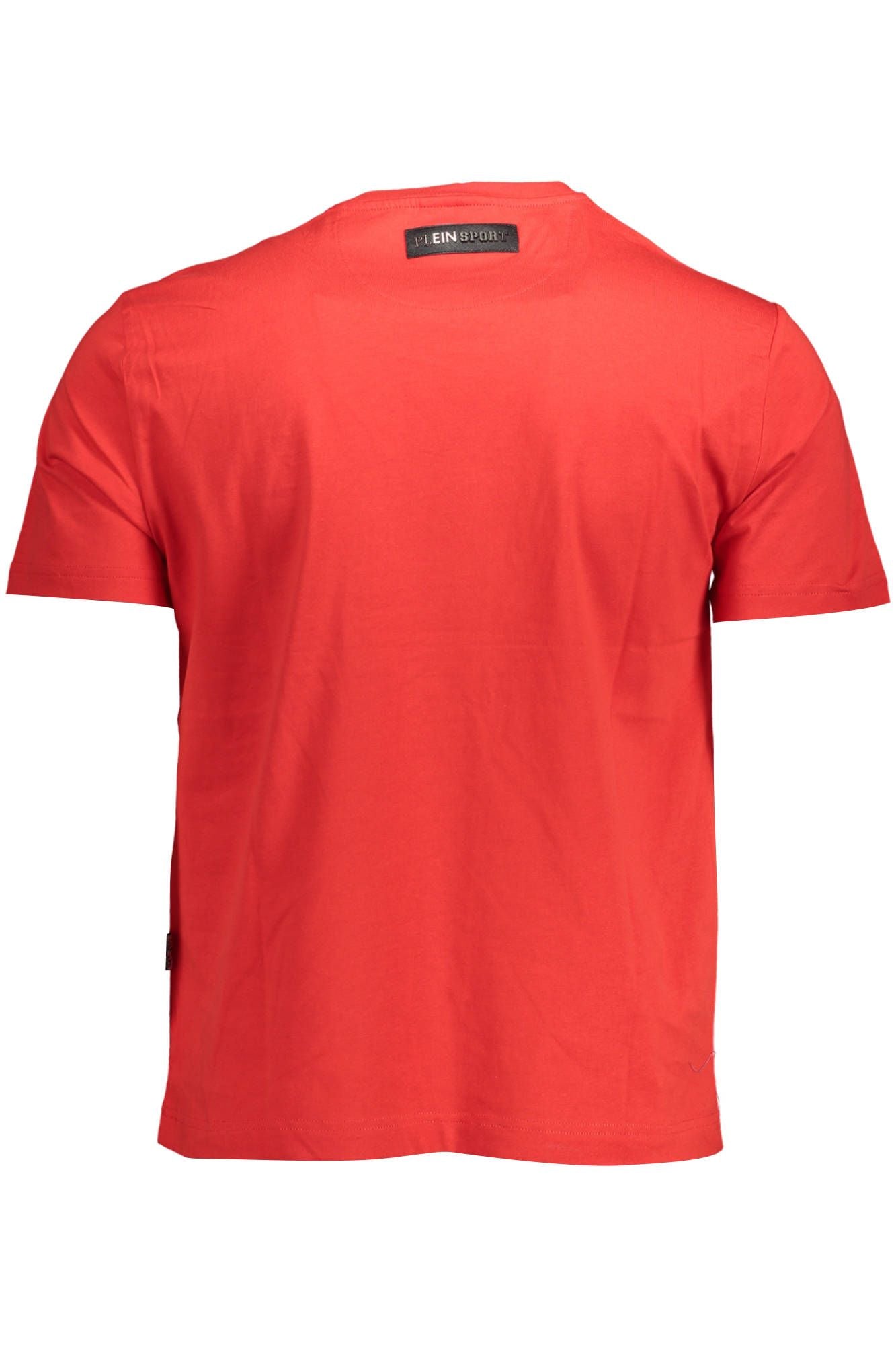 Red Cotton Men T-Shirt