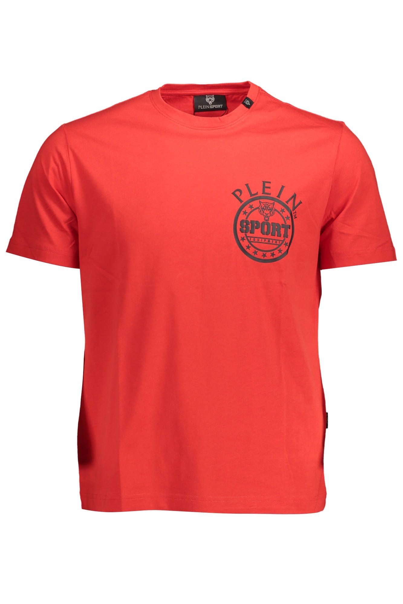 Red Cotton Men T-Shirt