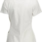 White Cotton Women T-Shirt