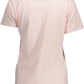 Pink Cotton Women T-Shirt