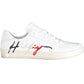 White Cotton Women Sneaker