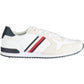 White Polyester Men Sneaker