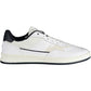 White Polyester Men Sneaker