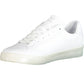 White Cotton Women Sneaker