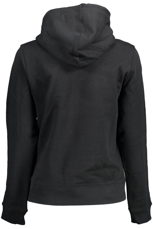 Black Cotton Women Sweater