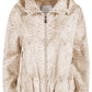 Beige Polyester Women Jacket