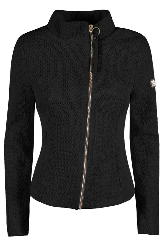 Black Nylon Women Jacket