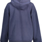 Blue Cotton Women Sweater