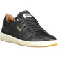 Black Polyester Men Sneaker