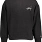 Black Cotton Men Sweater
