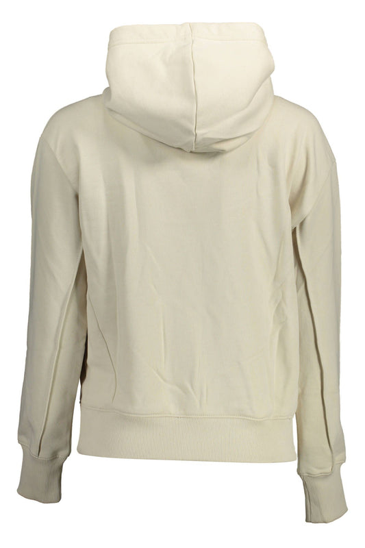 Beige Cotton Women Sweater