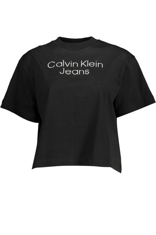 Black Cotton Women Top