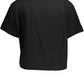 Black Cotton Women Top