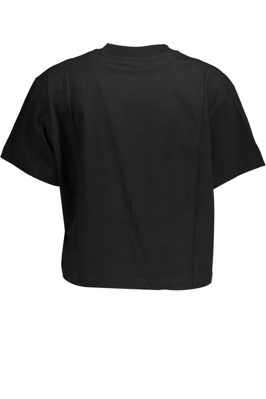 Black Cotton Women Top