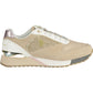 Beige Polyester Women Sneaker