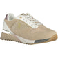 Beige Polyester Women Sneaker