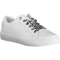 White Polyester Women Sneaker