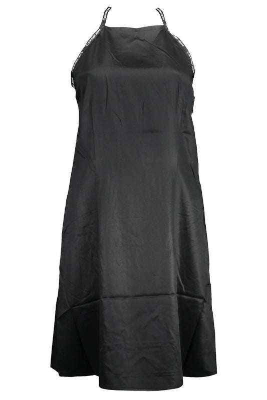 Black Viscose Women Dress