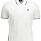 White Cotton Men Polo