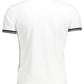 White Cotton Men Polo Shirt